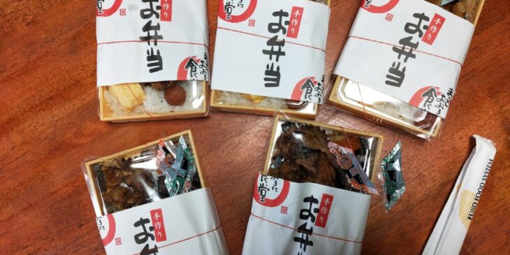弁当5つ