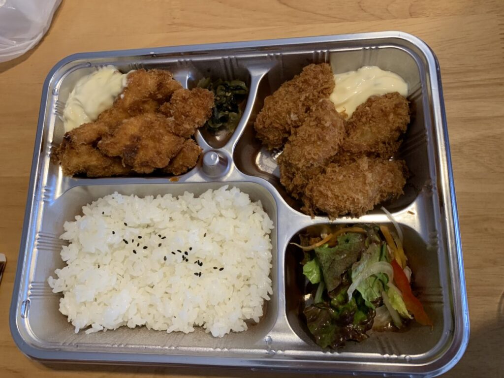 昭和堂Ｑのおかず２種のお弁当
