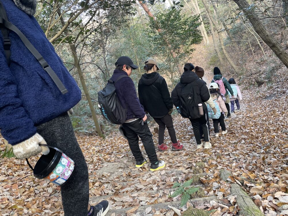 ほしだ園地で登山