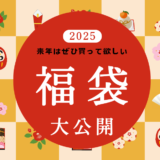 2025年福袋いろいろ買ってみたレポート！苦しい物価高でも福袋をかしこく使って得しよう