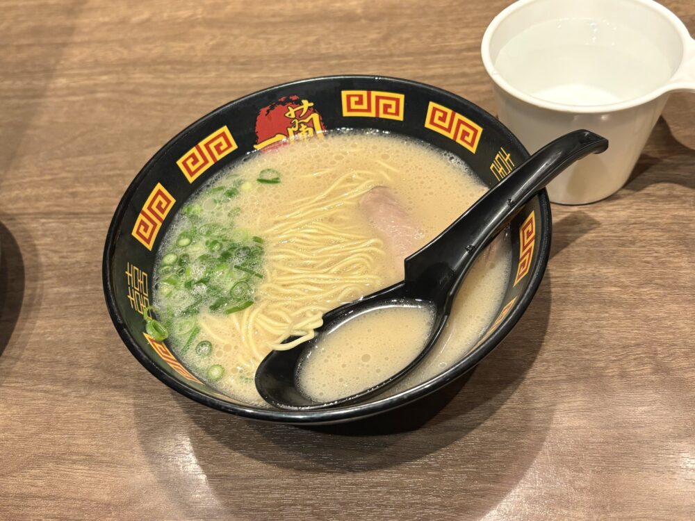 無料で提供される「一蘭」のお子さまラーメン