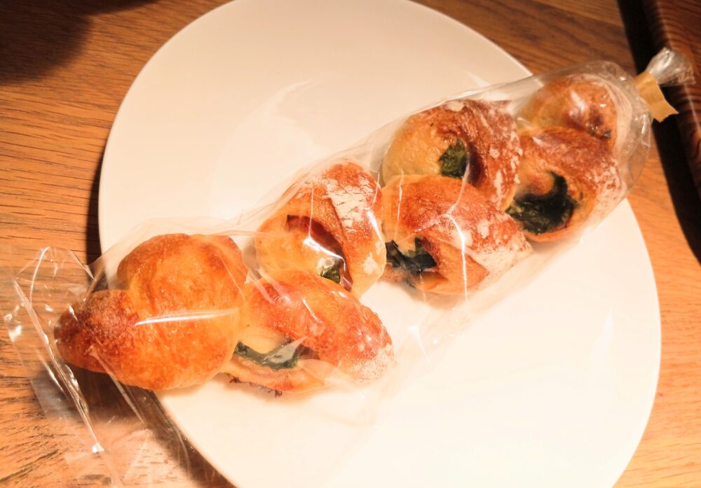大葉のベーコンエピ