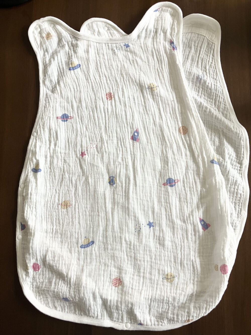 ケラッタ　イブル　2重ガーゼ　夏　スリーパー　新生児