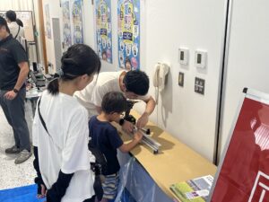オープンファクトリー去年の様子