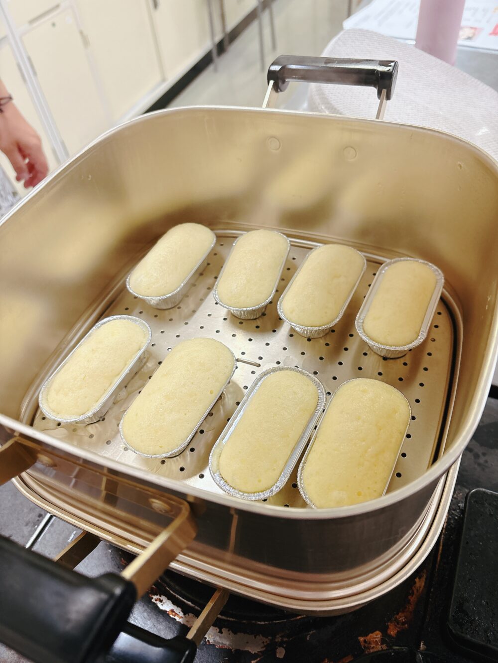 米粉蒸しパン