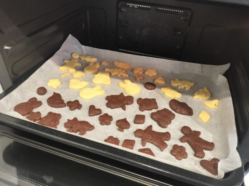 ヨックモックのおうちで手作りクッキー