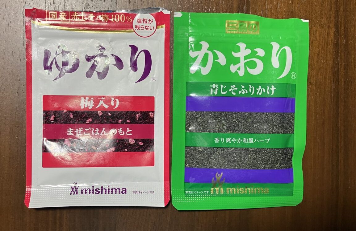ふりかけ　三島食品　かおり　ゆかり