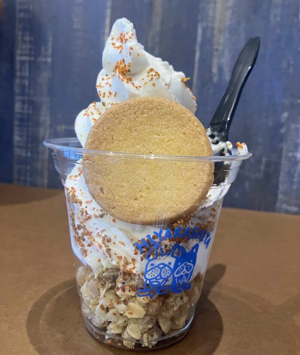 冷菓子屋　堺市西区　クレープ　ソフトクリーム　スイーツ