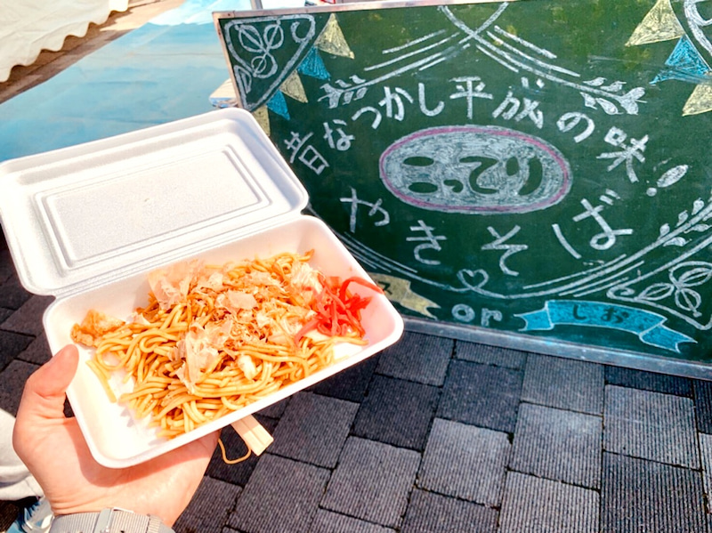 白鷺祭の屋台