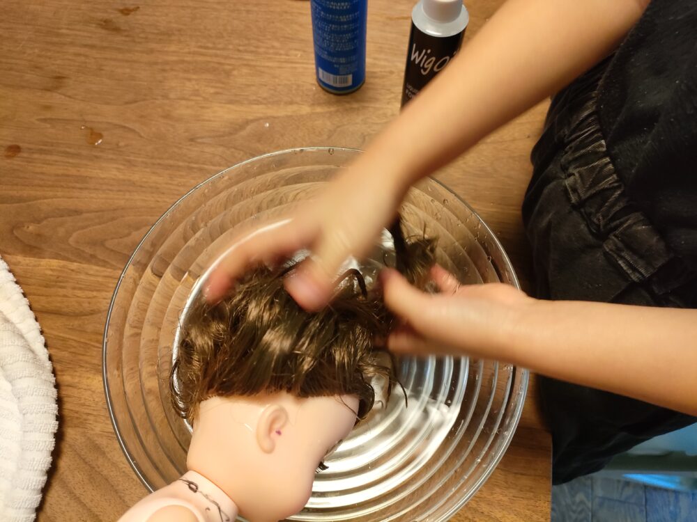 きれいな水に変えてすすぎ洗い