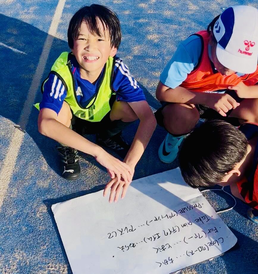 「Fun Foot English(ファンフットイングリッシュ)」スクール生