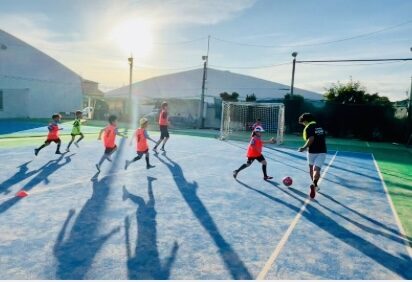 「Fun Foot English(ファンフットイングリッシュ)」練習風景