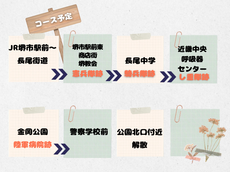 堺市金岡軍隊跡地巡り