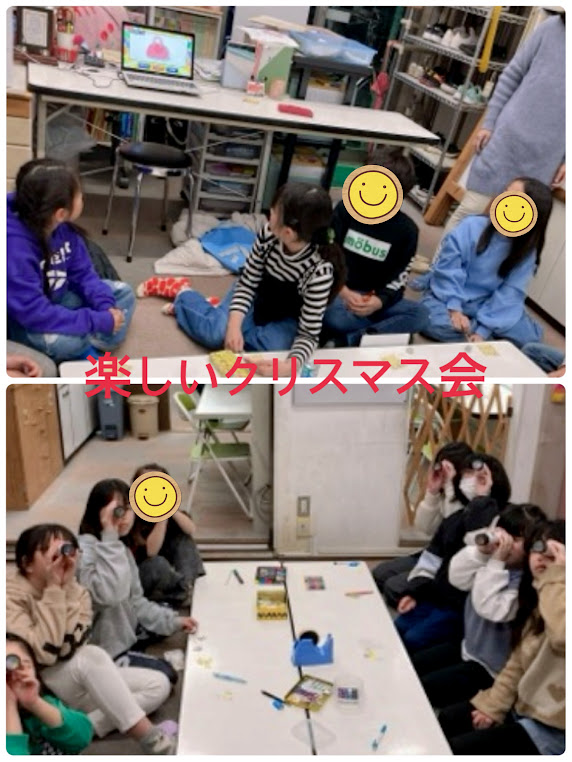 楽しいクリスマス会も(^^♪