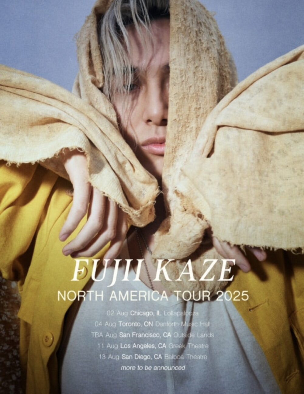 藤井風北米ツアー2025