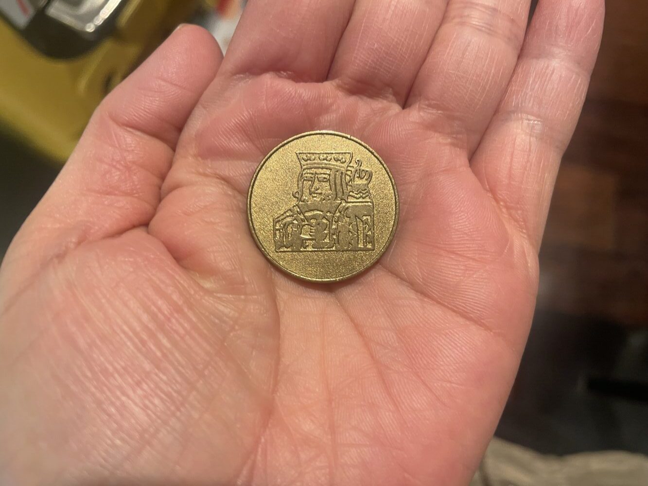 カプセルトイのメダル写真