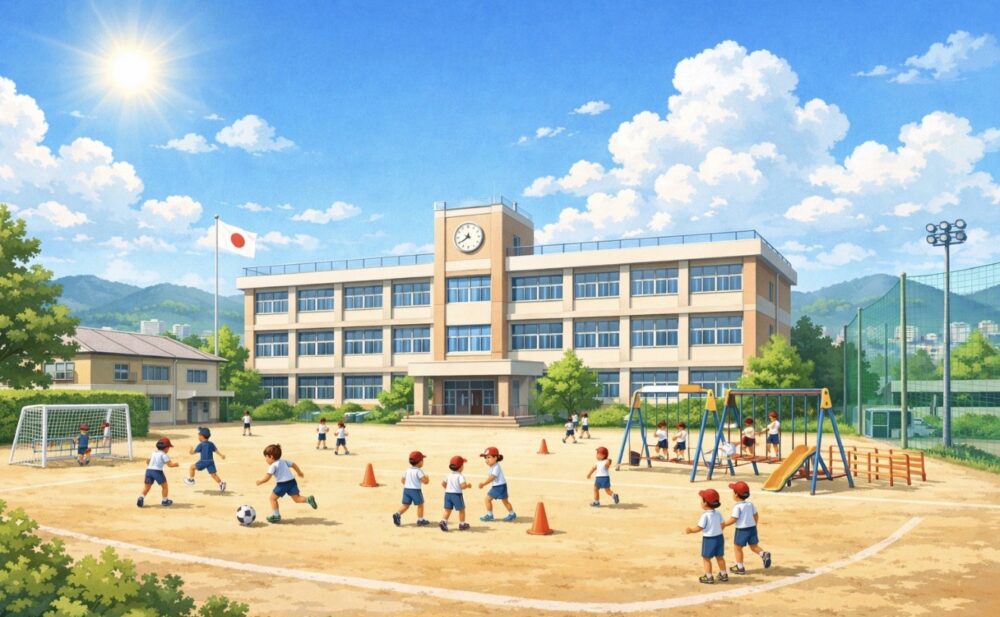 普通の公立小学校
