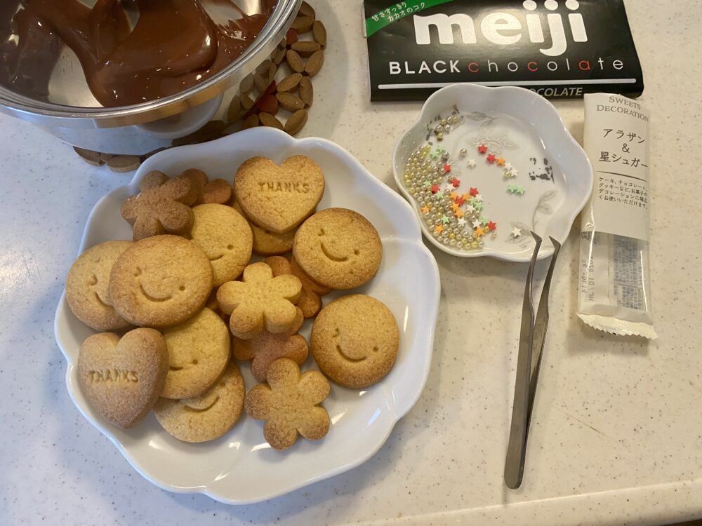 クッキー、チョコレート