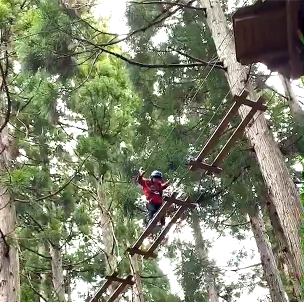 泣きながら進む