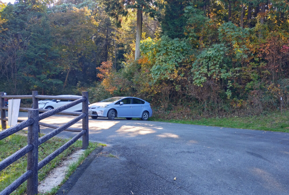 甘南備山駐車場