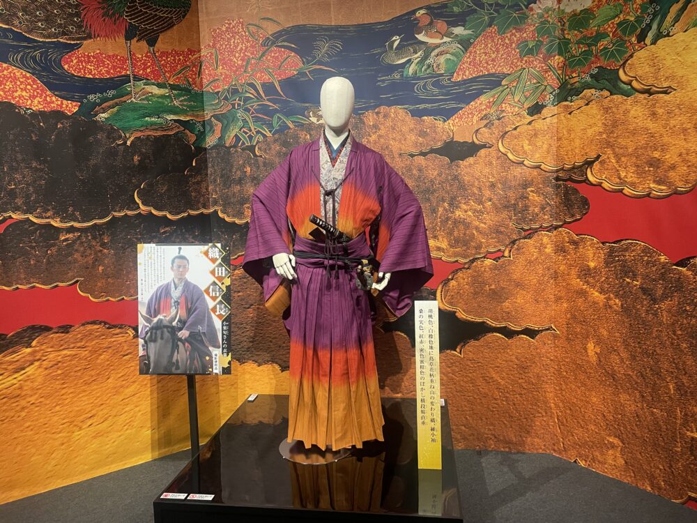 織田信長役の衣装