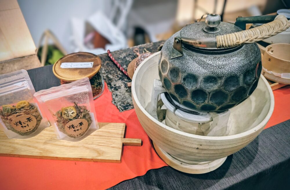 お茶フェス お茶沸かし中