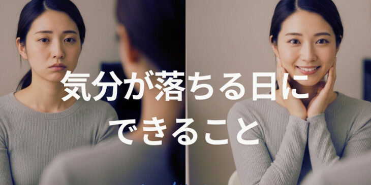 気分が落ちる日に｜女性のための“整えるメイク”という新習慣