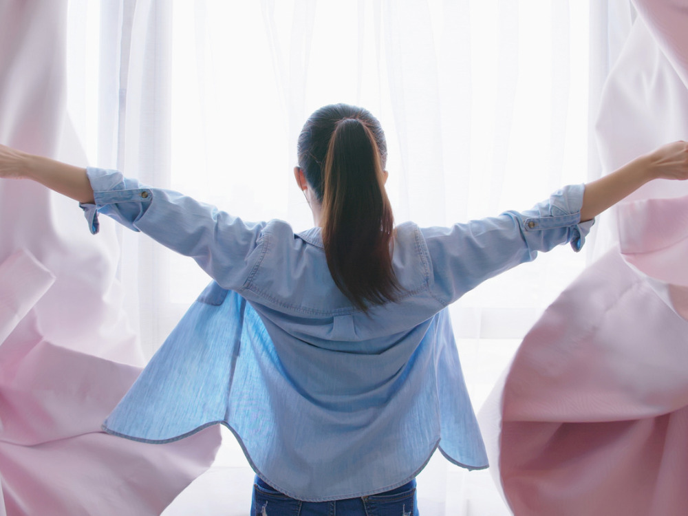 自信たっぷりの女性