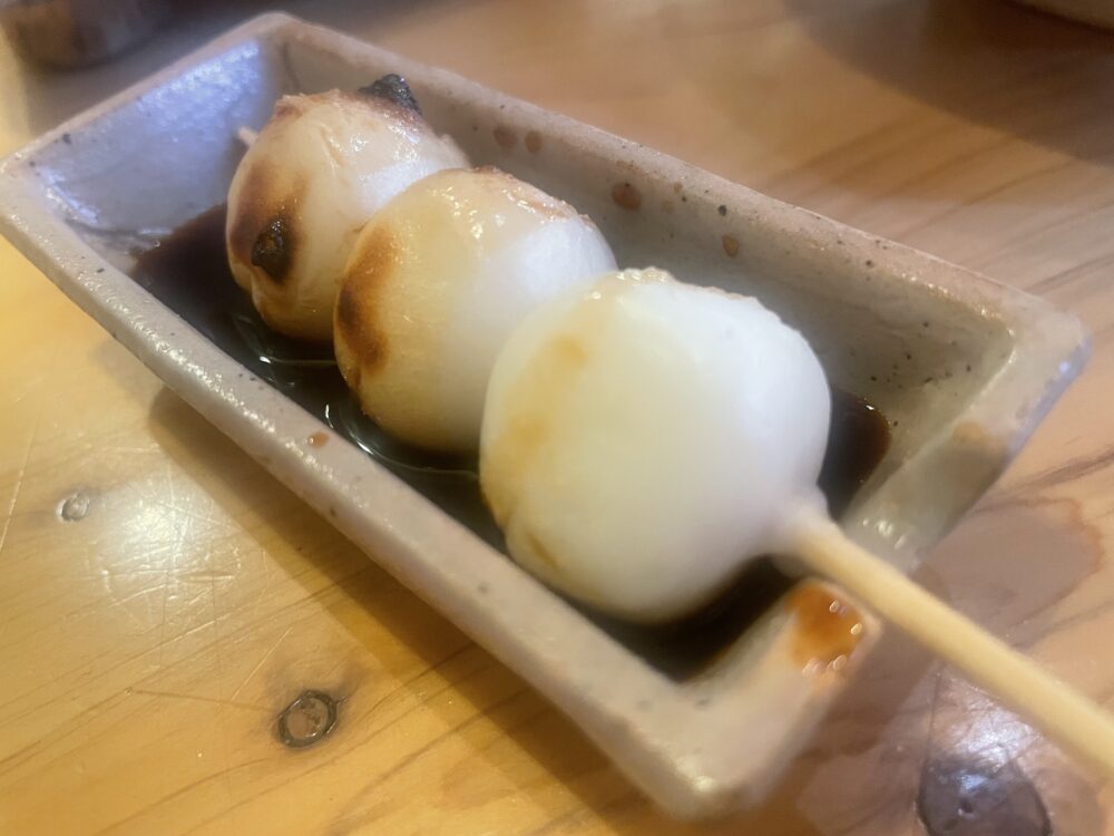 醤油と団子