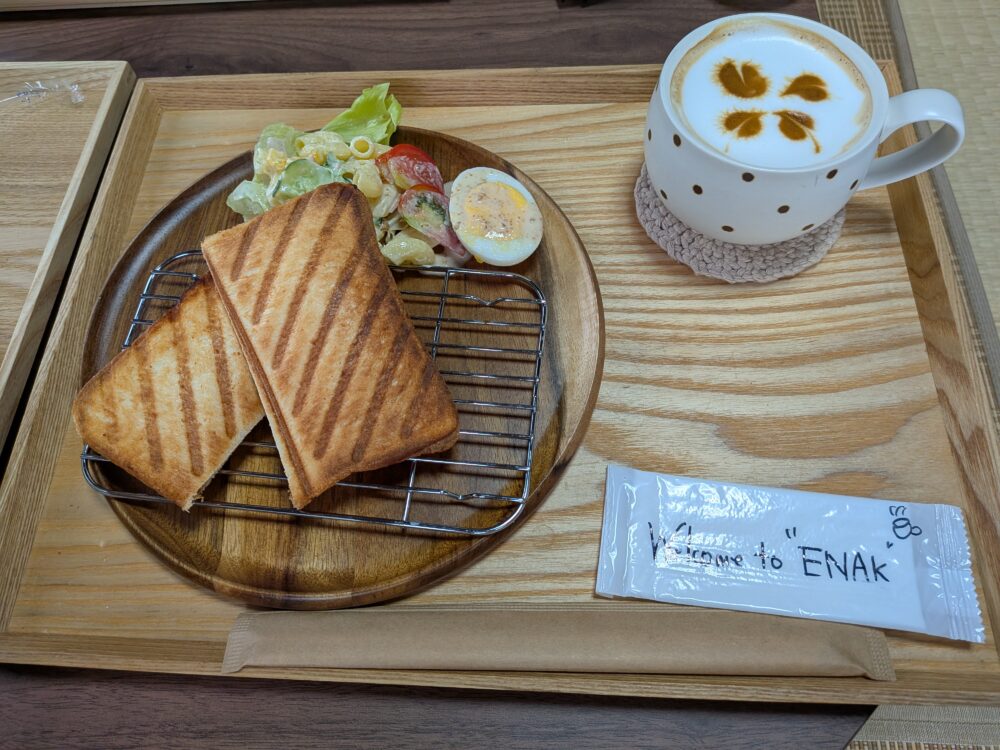 泉州たまねぎのホットサンド